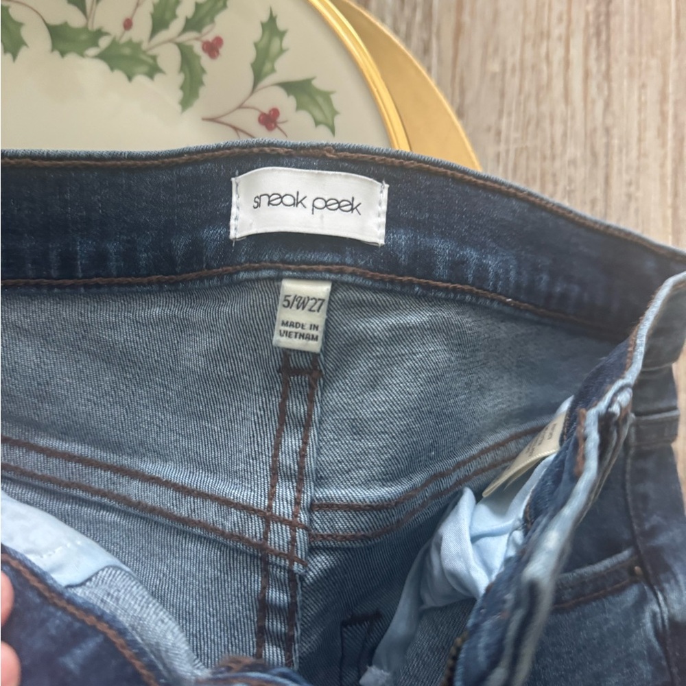 Sneak Peek Classic Blue Jeans